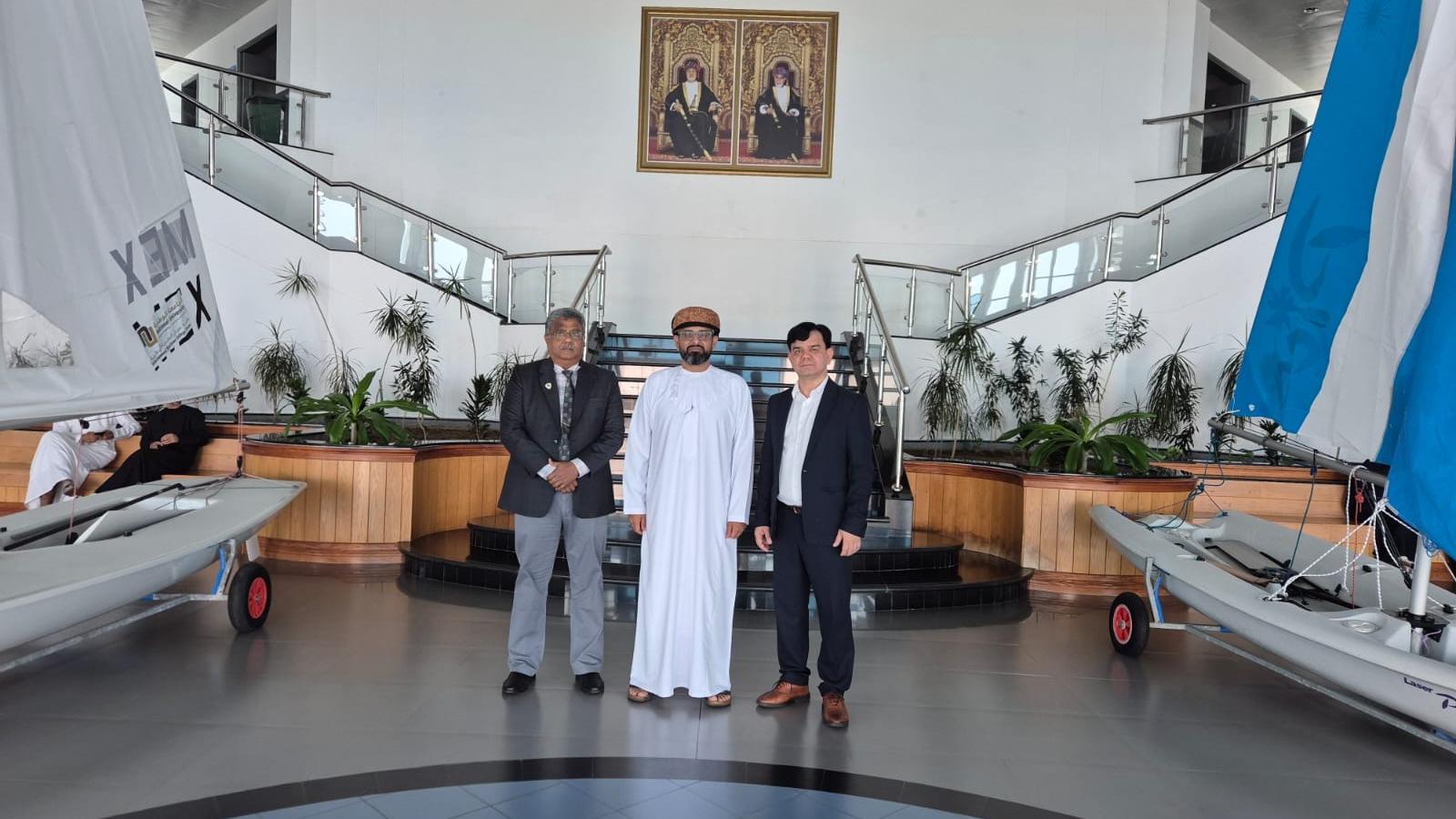 Benchmarking visit in International Maritime College Oman Benchmarking visit in International Maritime College Oman