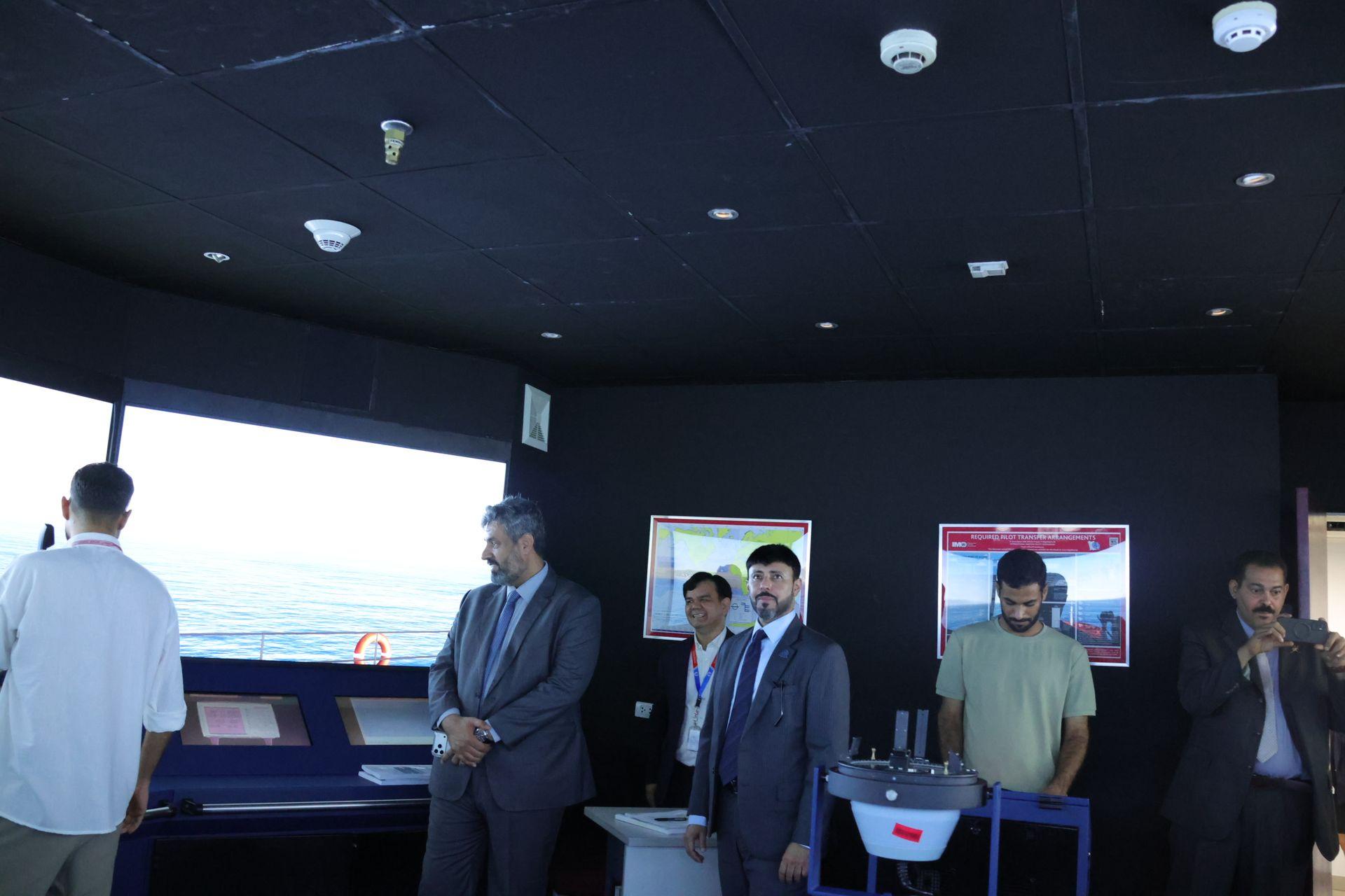 Oman Delegates with Oman Seafarers in Training
