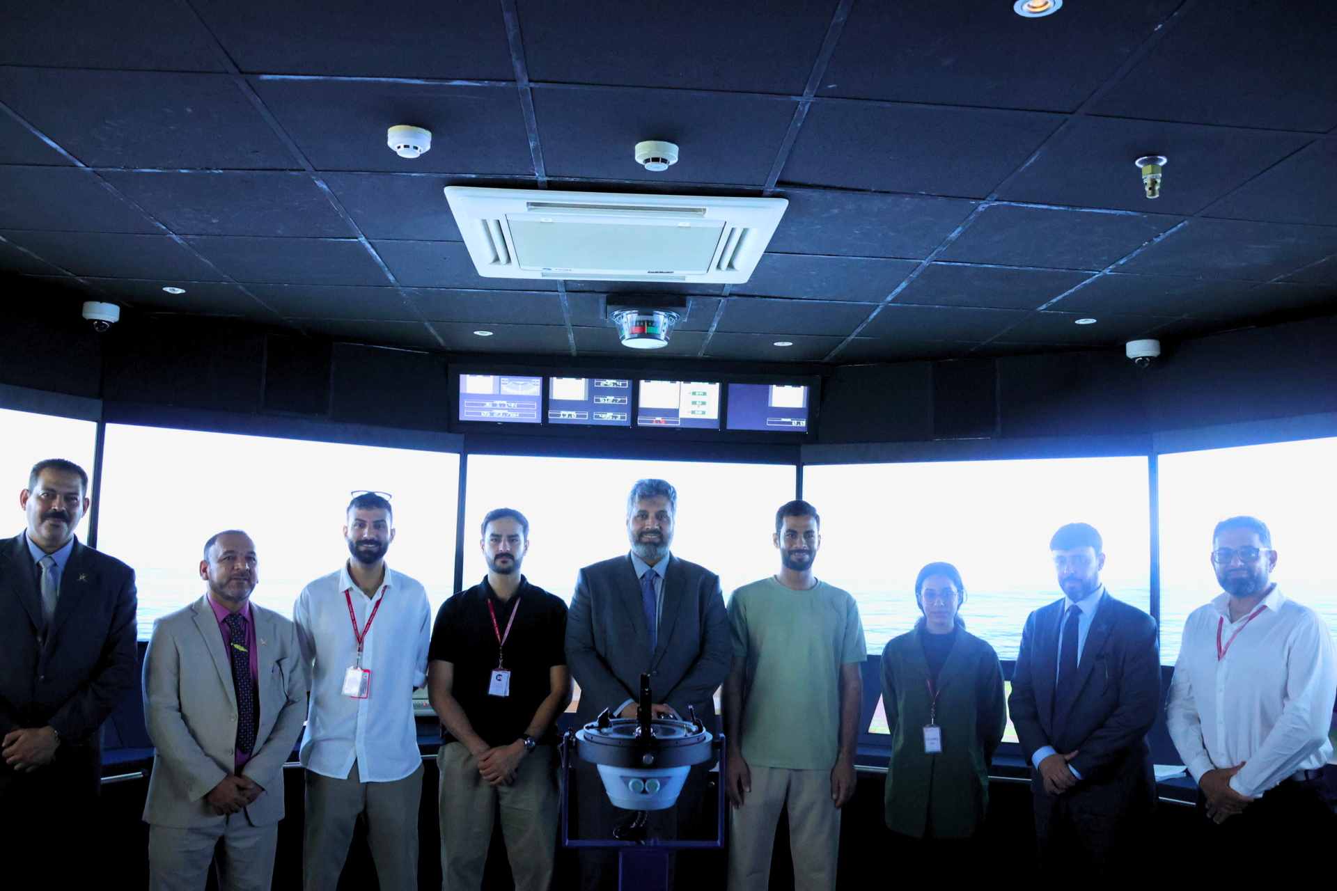 Oman Delegates with Oman Seafarers in Training Oman Delegates with Oman Seafarers in Training